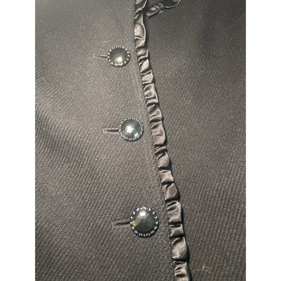 Express design studio - long black cashmere wool coat - Picture 7 of 8